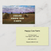 Frisch aus dem Betrieb Visitenkarte (Vorne/Hinten)