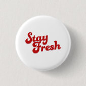 frisch bleibe button (Vorderseite)