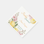 Frisch diplomierte Abschlussfeier Papier Serviette (Ecke)