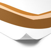 frisch gebackenes Brot Poster (Ecke)