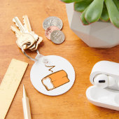 frisch gebackenes Brot Schlüsselanhänger