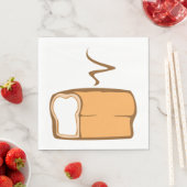 frisch gebackenes Brot Serviette (Beispiel)