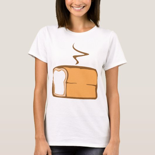 frisch gebackenes Brot T-Shirt (Vorderseite)