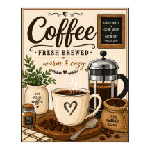 Frisch gebrühtem Kaffee