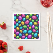 Frisch gefärbtes Ostereier/Frühjahr Serviette (Beispiel)