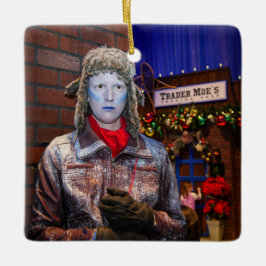 frisch gefroren keramikornament