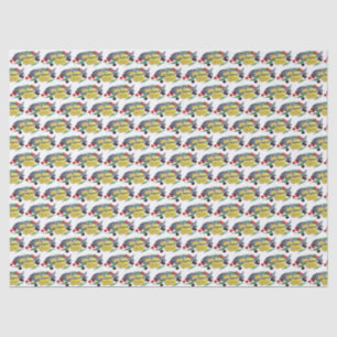 Frisch gegrillter Fisch Griechischer Mittelmeer Me Seidenpapier