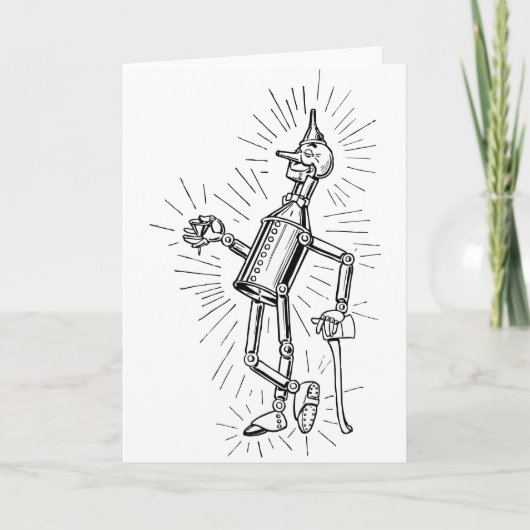 Frisch geöltes Tinman Karte (Vorderseite)