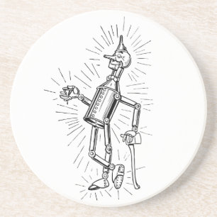 Frisch geöltes Tinman Untersetzer