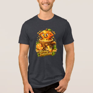 Frisch Gepresst - Fruchtig Gefühlvoll - Foodie-Fre Tri-Blend Shirt