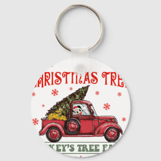 frisch geschmückter Weihnachtsbaum2 Schlüsselanhänger