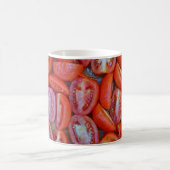 frisch geschnittene Tomaten Kaffeetasse (Mittel)