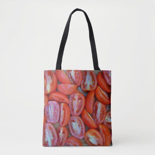 frisch geschnittene Tomaten Tasche (Vorderseite)