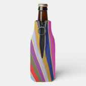 Frisch gestreifter Hintergrund Flaschenkühler (Flasche Rückseite)
