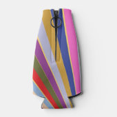 Frisch gestreifter Hintergrund Flaschenkühler (Rückseite)