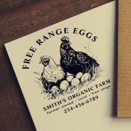 Frisch gezüchtete Eier und Eier Gummistempel