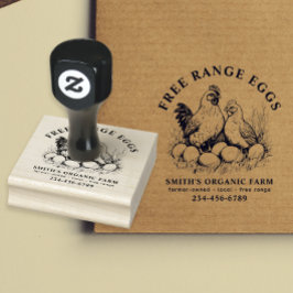 Frisch gezüchtete Eier und Eier Gummistempel