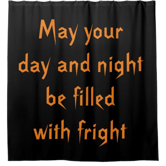 Frisch Halloween-Duschvorhang Duschvorhang (Vorderseite)