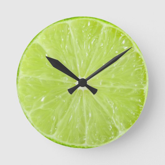 Frisch Limon Runde Wanduhr (Vorderseite)