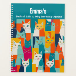Frisch organisiertes Cat Notebook Planer