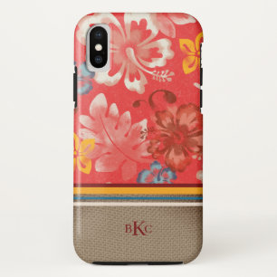 Frisch Tropical Vintage Hawaiianische Inseln Surfe Case-Mate iPhone Hülle
