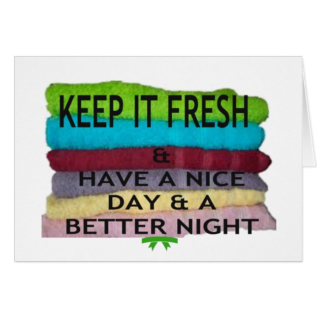 Frisch und sauber: Farbenbruch für einen Neubeginn (Vorderseite (Horizontal))