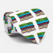 Frisch und sauber: Farbenbruch für einen Neubeginn Krawatte (Gerollt)