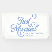 Frisch Vermählt Auto Banner (Horizontal)