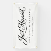 Frisch Vermählt Auto Banner (Vertikal)