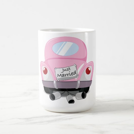 Frisch Vermählt Kaffeetasse (Mittel)
