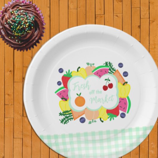 Frisch vom Markt: Brautparty Pappteller