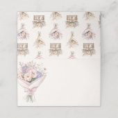 Frisch vom Markt: Brautparty Platzkarte (Außenseite Aufgefaltet)