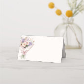 Frisch vom Markt: Brautparty Platzkarte (Vorderseite)