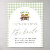 Frisch vom Markt, wie alt war das Zeichen der Brau Poster (Vorne)