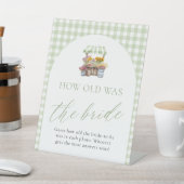 Frisch vom Markt, wie alt war das Zeichen der Brau Sockelschild (In SItu)