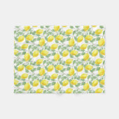 FRISCH ZITRONEN FLEECEDECKE (Vorderseite (Horizontal))