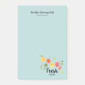 Frisch - Zitrusfrüchte im Wasser Post-it Klebezettel (Vorderseite)