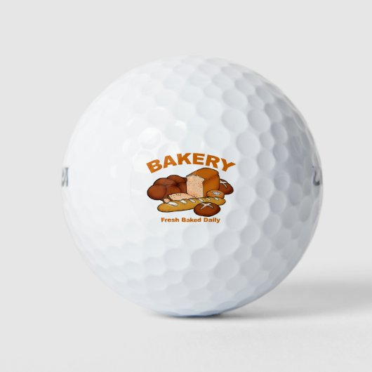 Frischbäckerei Golfball (Vorderseite)