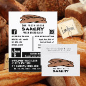 Frischbaguettes, Bäcker, Bäckerei Store Werbung Flyer