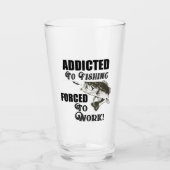 Frischbarsch Arbeit Zitat Sport Hobby Glas (Vorderseite)