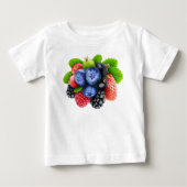 Frischbeeren Baby T-shirt (Vorderseite)