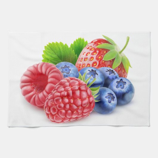 Frischbeeren Handtuch (Horizontal)