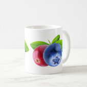 Frischbeeren Kaffeetasse (VorderseiteRechts)