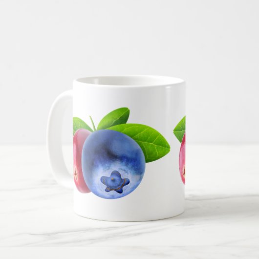 Frischbeeren Kaffeetasse (Vorderseite Links)