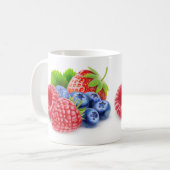 Frischbeeren Kaffeetasse (Vorderseite Links)