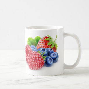 Frischbeeren Kaffeetasse
