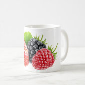 Frischbeeren Kaffeetasse (VorderseiteRechts)