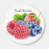 Frischbeeren Magnet (Vorne)
