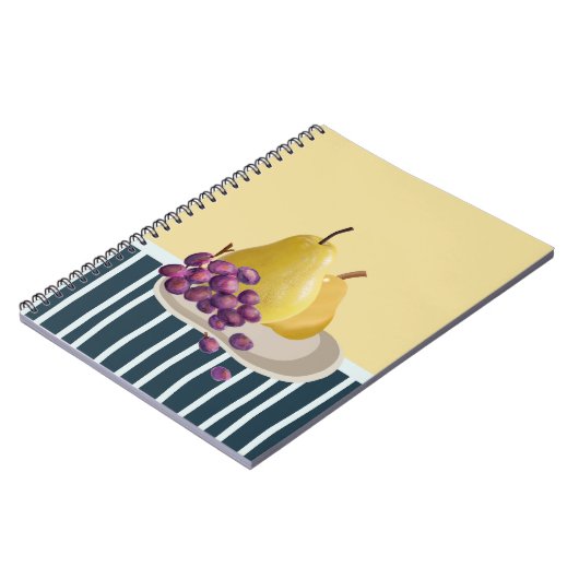 "Frischbirne" | Stillleben Notizblock (Linke Seite)