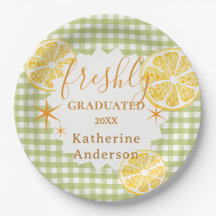 Frische Absolventen-Limonaden-Gingham 